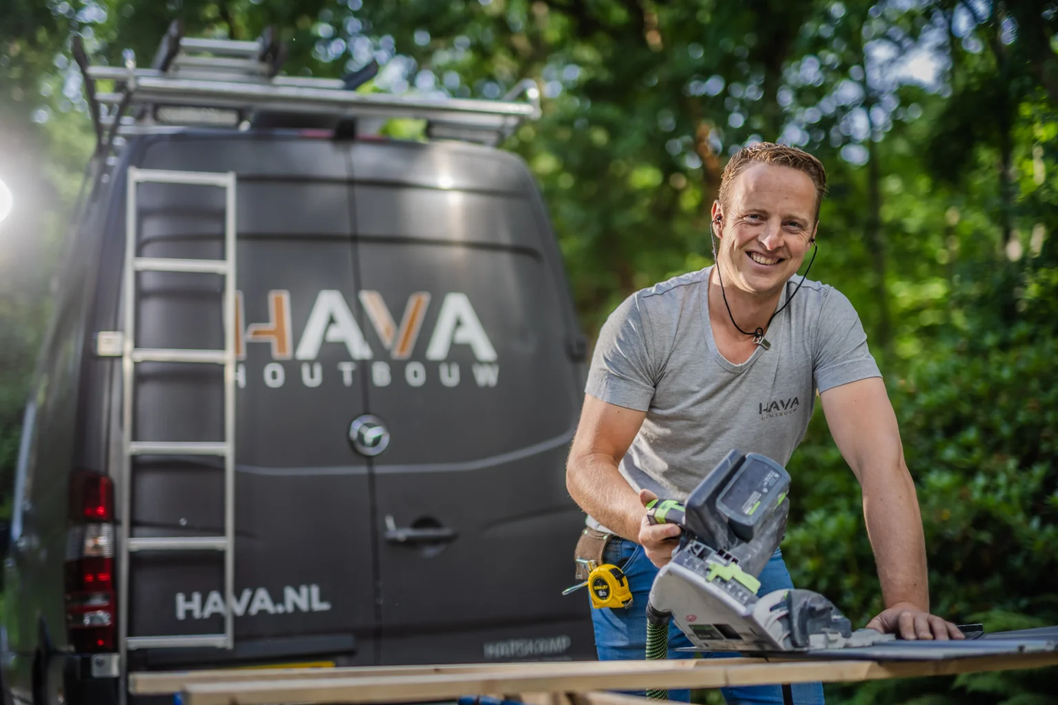 Aan het werk bij HAVA Houtbouw